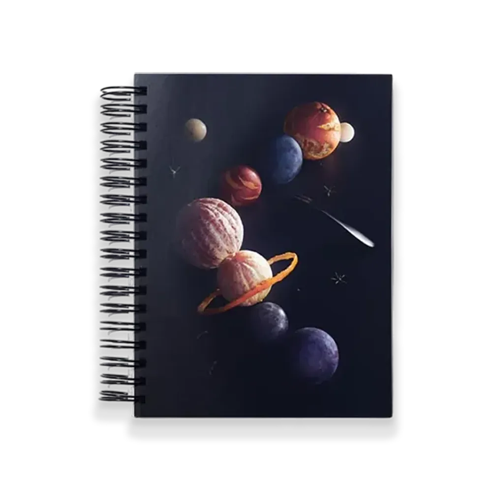Uniform Experiment x Yuni Yoshida Fruits Planet Notebook "Navy"