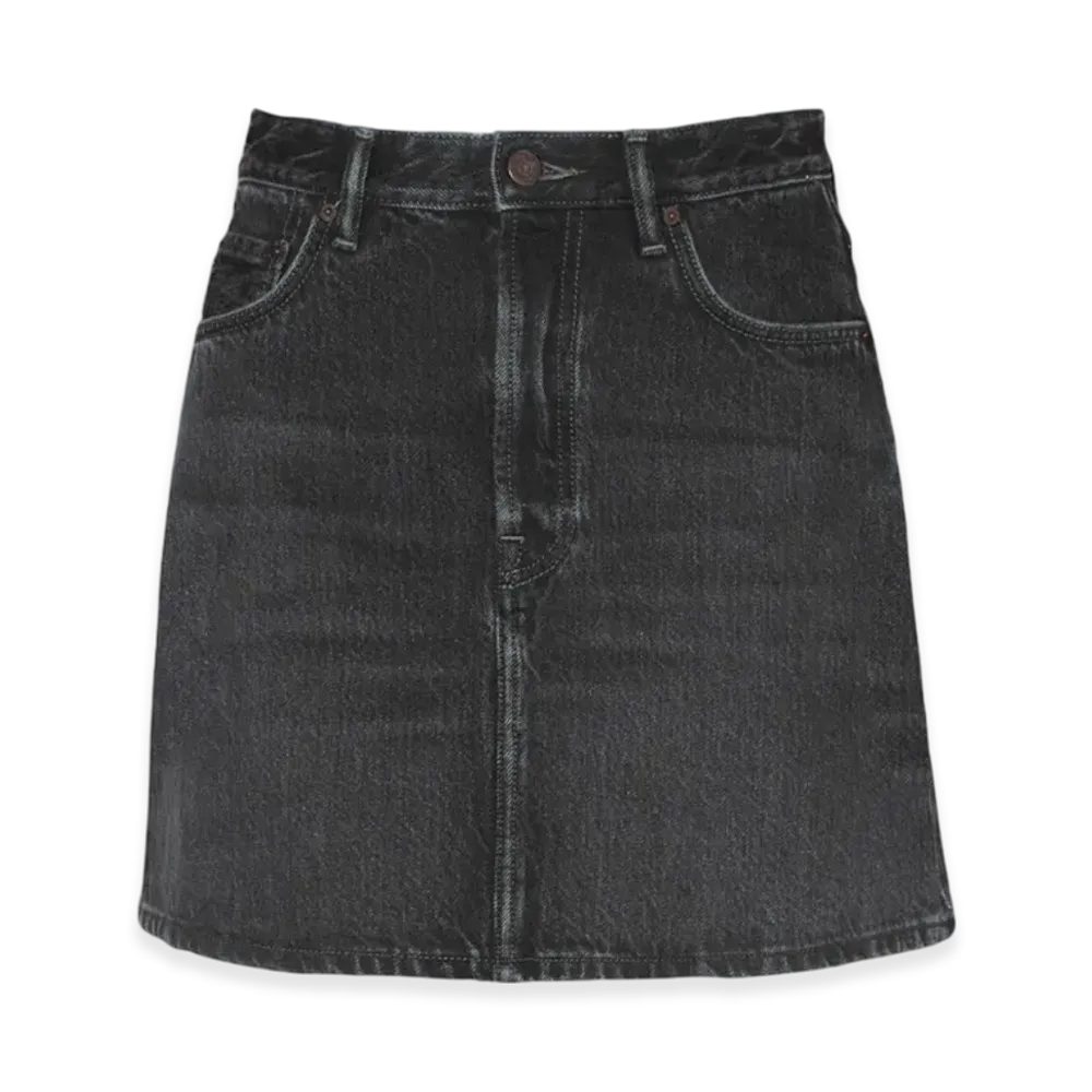 Acne Studios Denim Mini Skirt "Black"