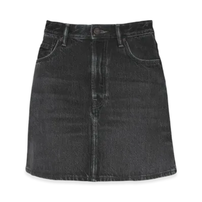 Acne Studios Denim Mini Skirt "Black"