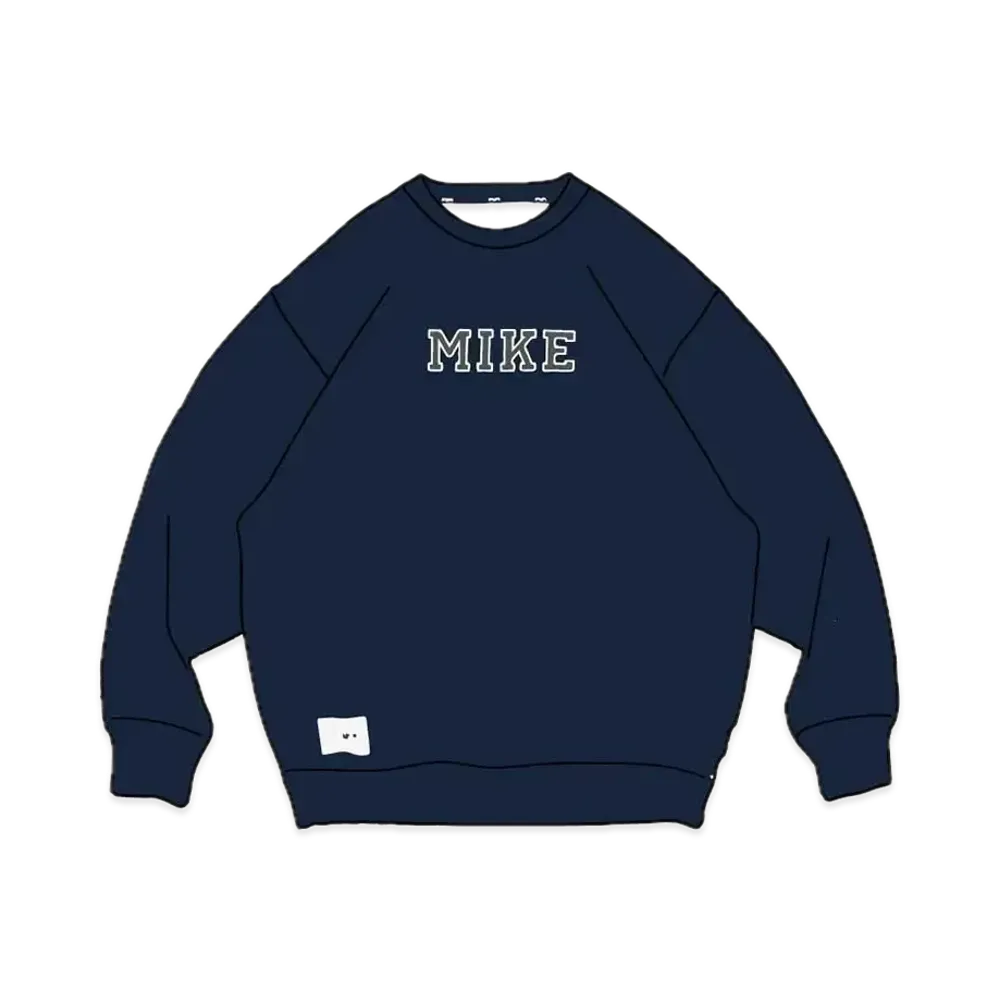 WTAPS Academy / Sweater / Cotton / MIKE "Navy"