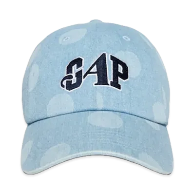 Gap x Awake NY Dot Denim Baseball Cap "Medium Wash"