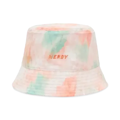atmos x NERDY DNA Watercolor Brush Bucket Hat "Orange"