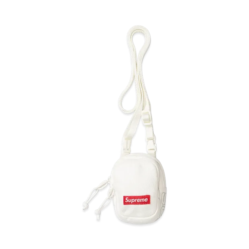 Supreme Denim Mini Utility Bag "White"