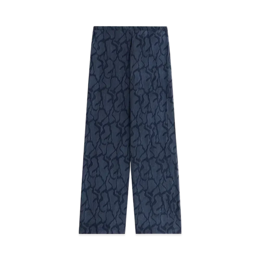 Kith Women Ida Wavy Jacquard Pant "Nocturnal"