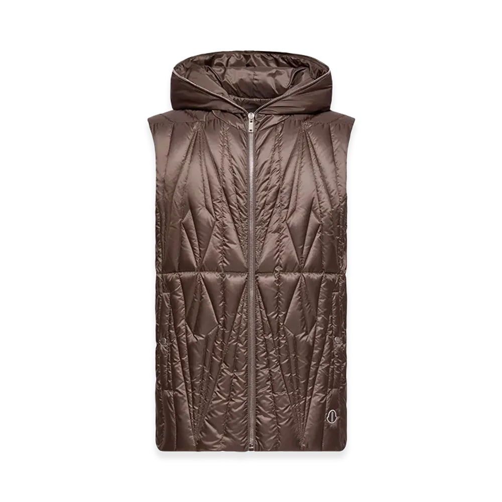 MONCLER x Rick Owens Geocamo Ziplock Vest "Tope"