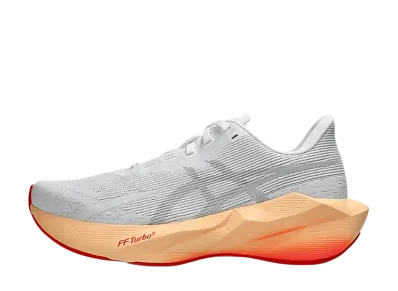 Asics Novablast 6 "White/Vivid Coral"