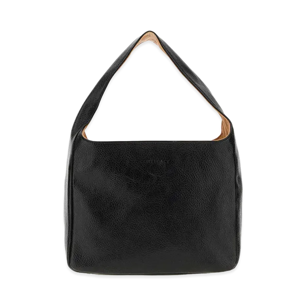 OUR LEGACY Women's Leather Brick Shoulder Bag "Black"
