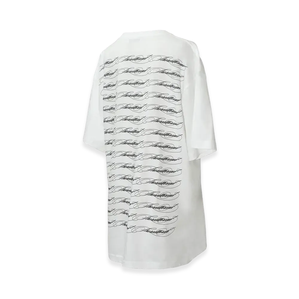 THEREDTHREAD S Symbol Big T-Shirt "White"