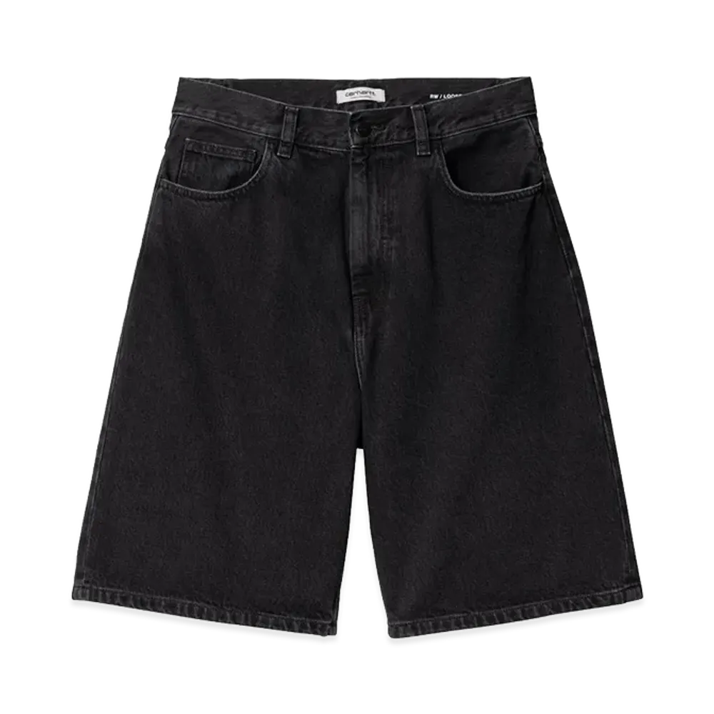 Carhartt WIP Women's Brandon Short "Black(Stone Washed)"