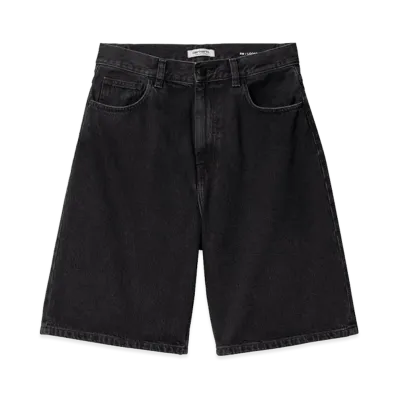 Carhartt WIP Women's Brandon Short "Black(Stone Washed)"
