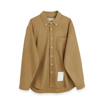 OUR LEGACY Work Shop Shirt Wool Flannel "Camel"