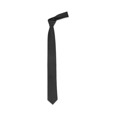 Graphpaper Scale Off Graphpaper Wool Necktie "C.Grey"