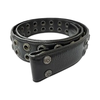 Chrome Hearts Strap Double Grommet "Black"