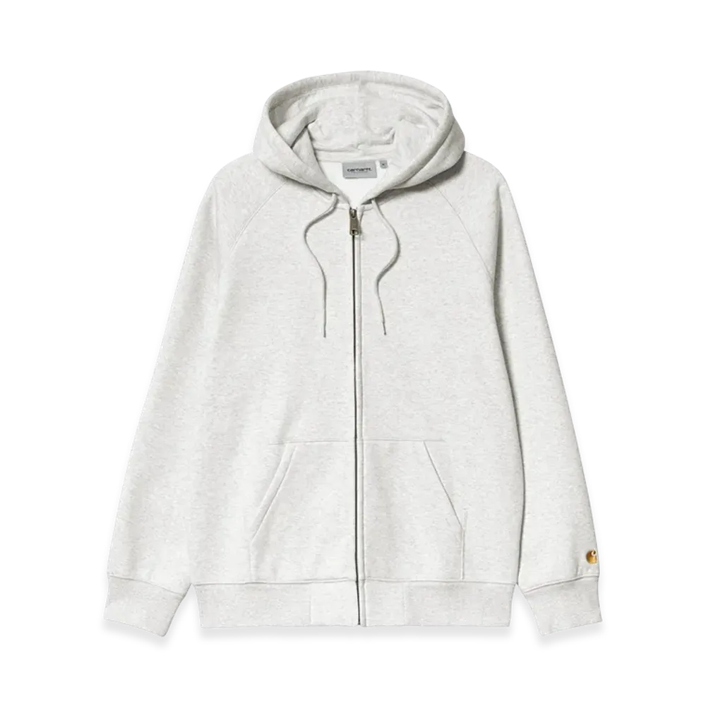 Carhartt WIP Hooded Chase Jacket "Ash Heather/Gold"