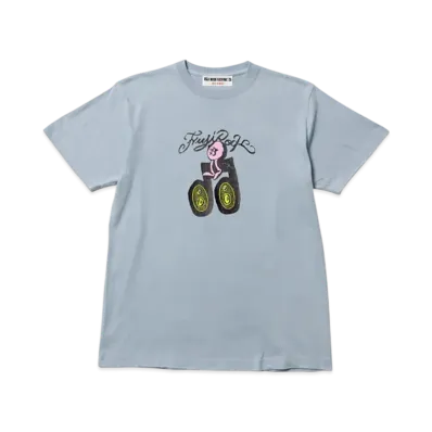 BEAMS FUJI ROCK FESTIVAL'25 ALMOST FREE SERVICE Seeing Sounds T-Shirt "LightBlue"