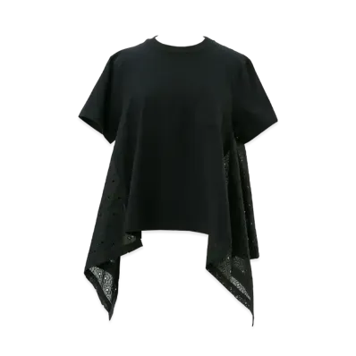 sacai Embroidery T-Shirt "Black/Black"