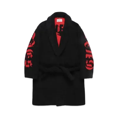 WACKO MARIA GOWN COAT "Black"