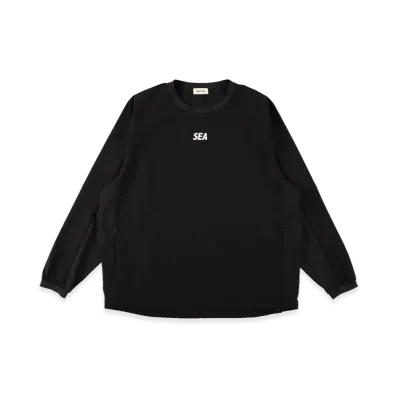 WIND AND SEA 4way Light Weight L/S Tee "Black"