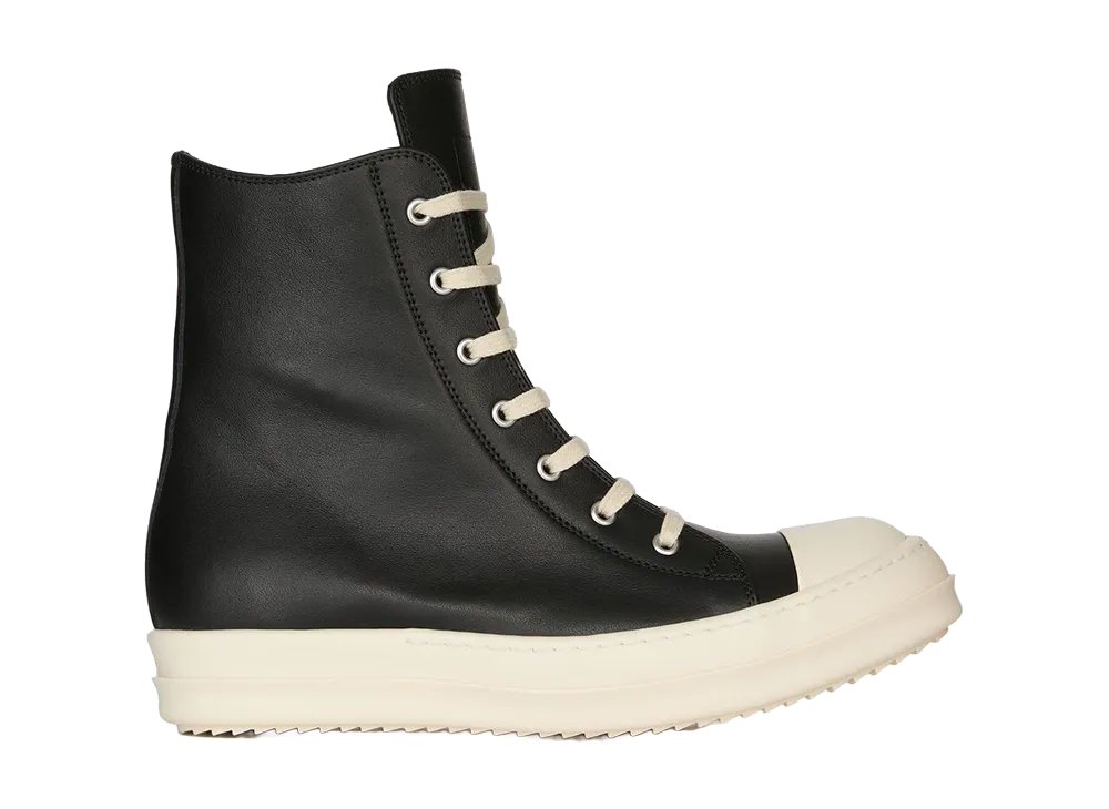 Rick Owens SS26 Sneaks "Black/Milk"