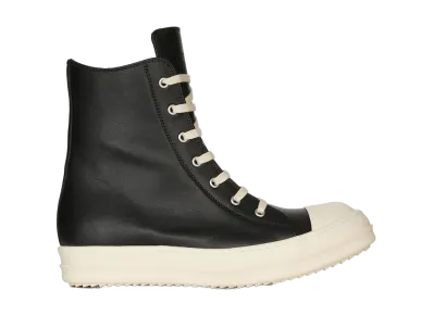Rick Owens SS26 Sneaks "Black/Milk"