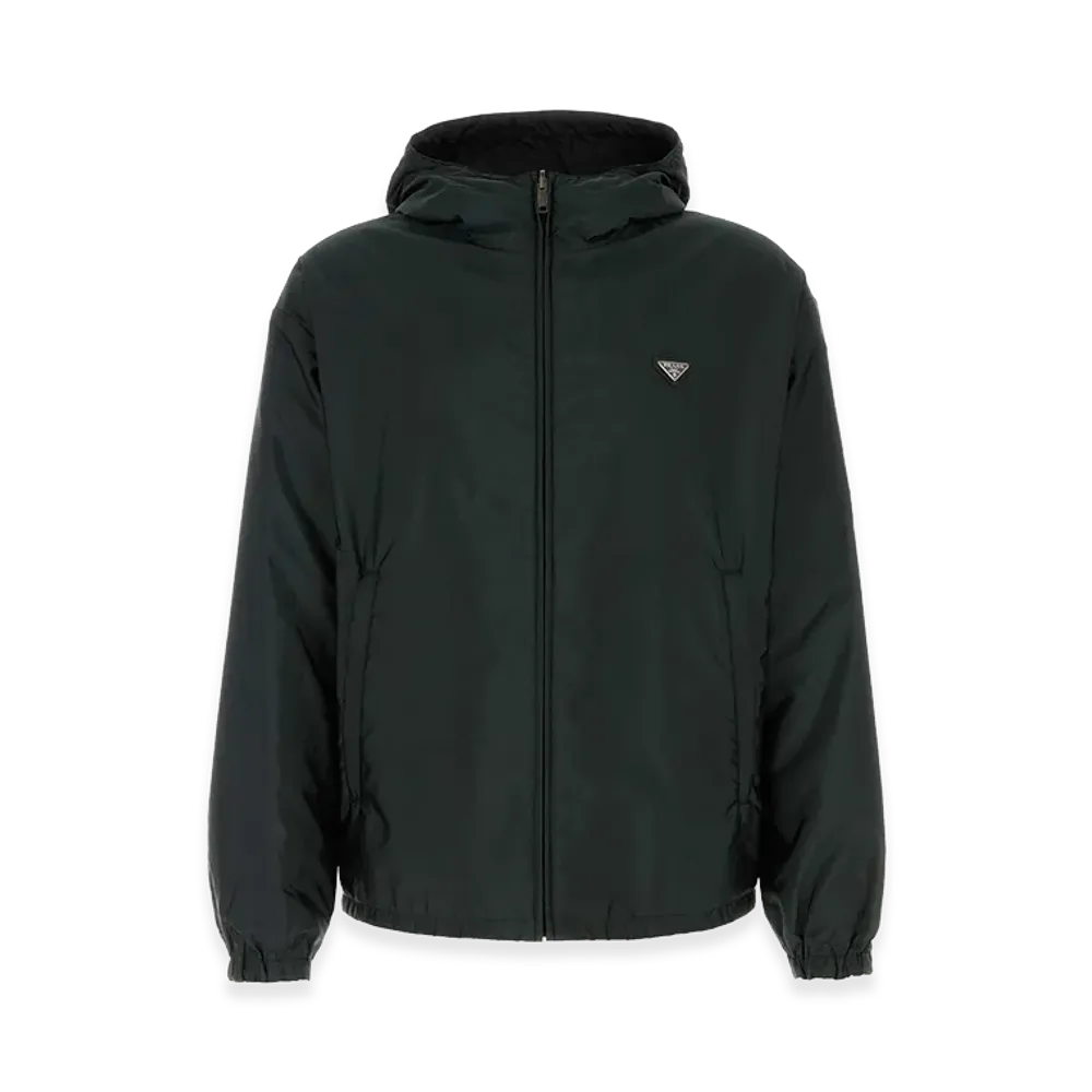 PRADA Slate Re-Nylon Jacket "Green"