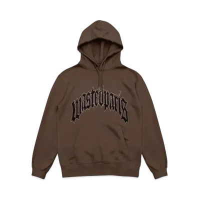 WASTED PARIS Hoodie Arch "Brown"