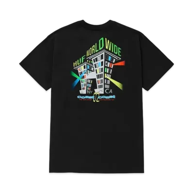 HUF Spring 24 Club House Tee "Black"