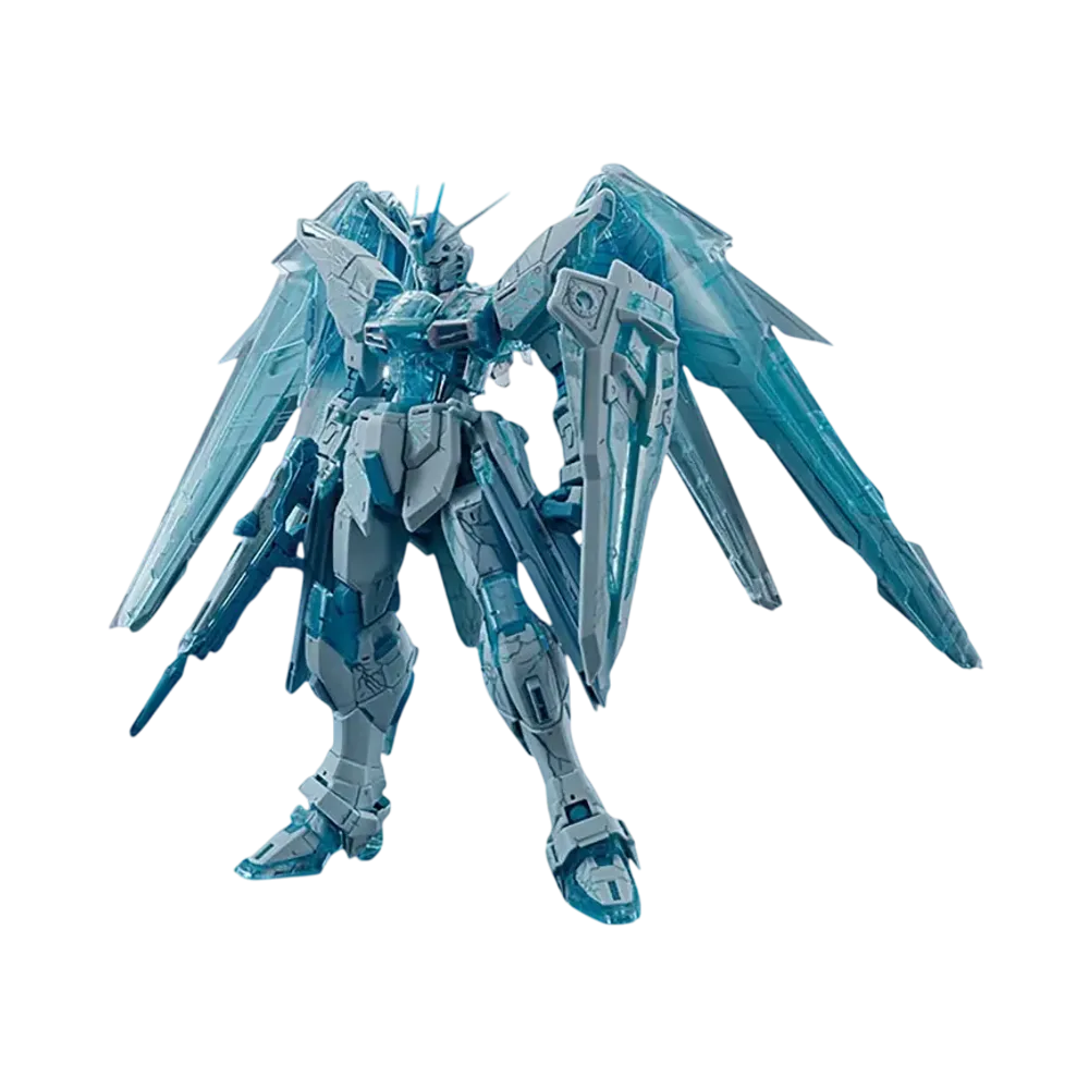 BANDAI "MASTER GRADE" -MOBILE SUIT GUNDAM SEED- MG 1/100 Freedom Gundam Ver.2.0 [Cross Contrast Color/ Clear Blue]
