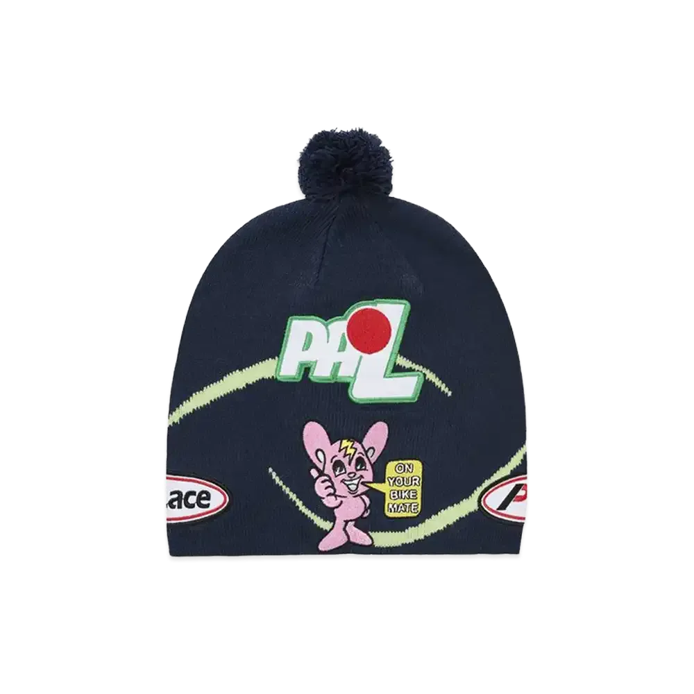 PALACE On Ya Bike Nein Cuff Beanie "Navy"