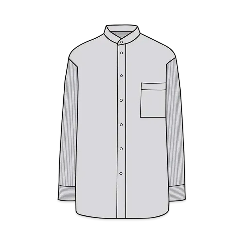 UNIQLO +J Supima Cotton Over Size Stand Color Shirt 447748 "Grey"