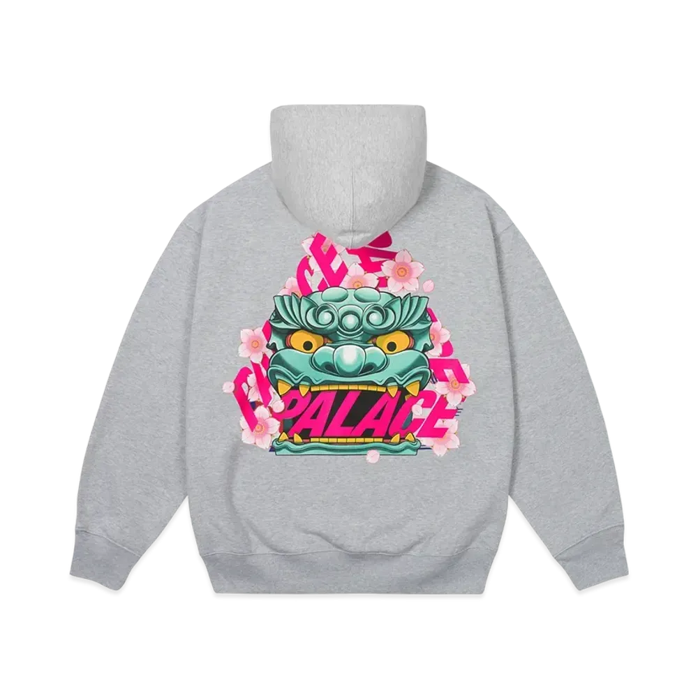 PALACE Osaka Hood "Grey Marl"