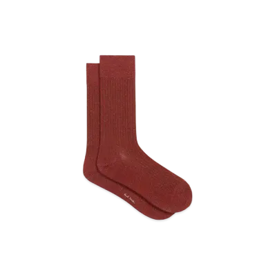 Paul Smith Lame Socks "MandolinOrange"