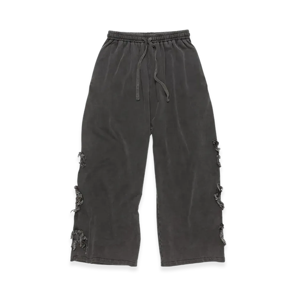 Acne Studios Logo Cargo Sweatpants "Faded Black"