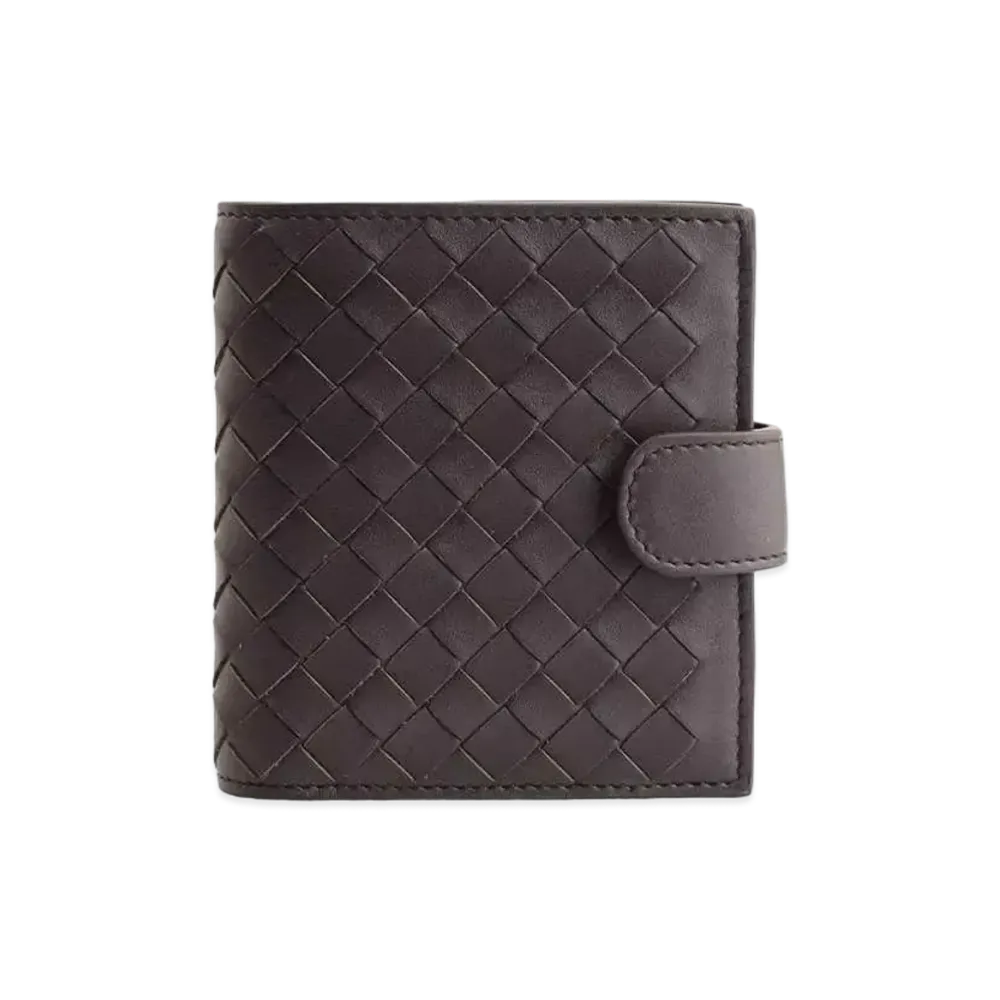 Bottega Veneta Intrecciato Leather Wallet "Questsche"