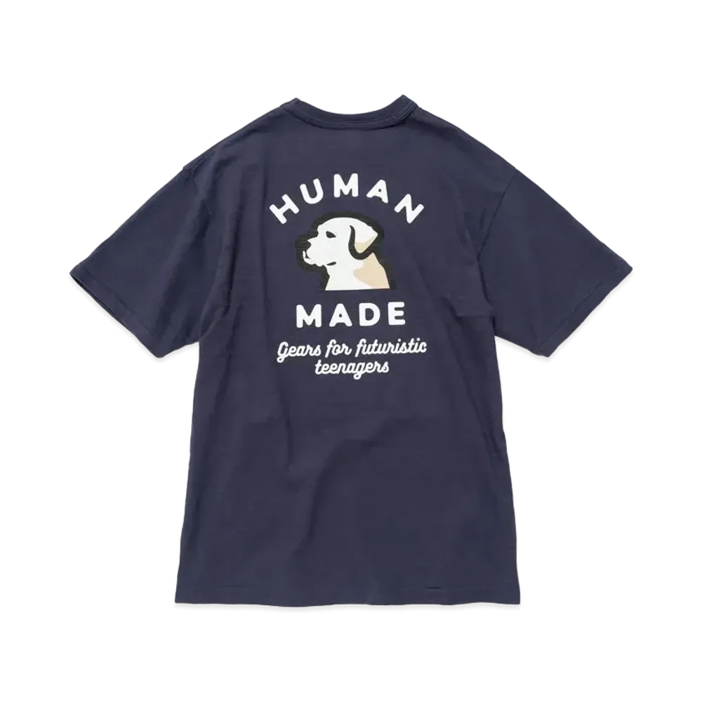 ヒューマン メイド ポケット Tシャツ #2 "ネイビー" HM23CS024