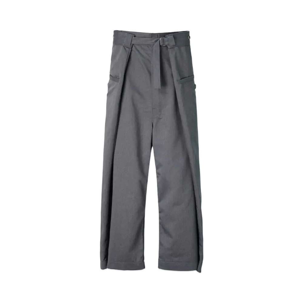 ANREALAGE Wrap Chino Pants "Gray"