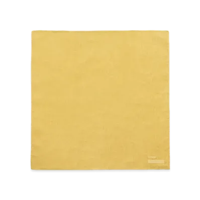Graphpaper minus Botanical Dyed Linen Handkerchief "Ochre"