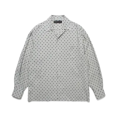 WACKO MARIA Dots Hawaiian Shirt "Gray"