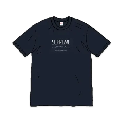 Supreme Anno Domini Tee "Navy"