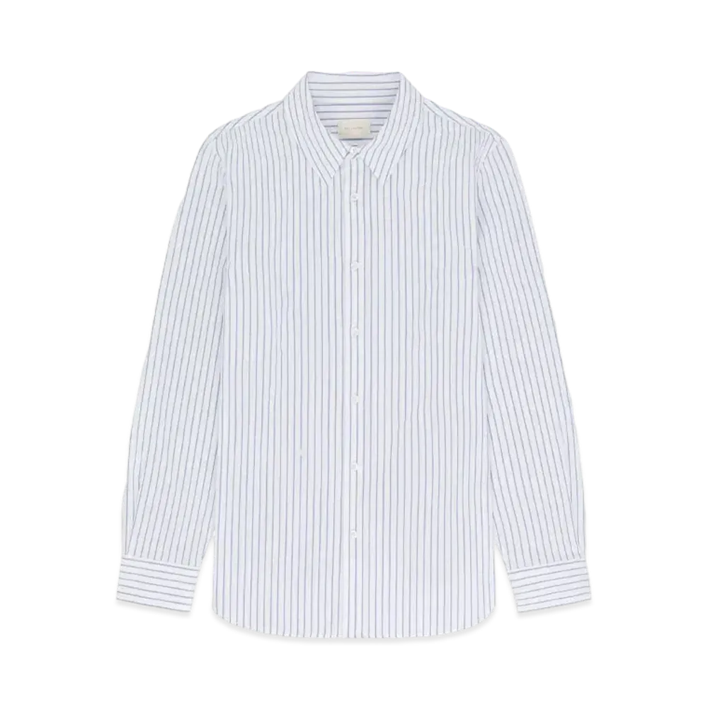 Aime Leon Dore Striped Poplin Shirt "Blue"
