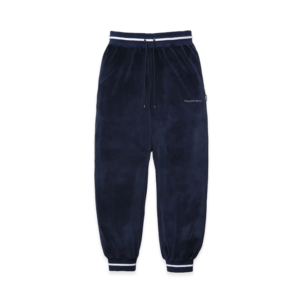 NEIGHBORHOOD Velour Track Pants "Navy"
