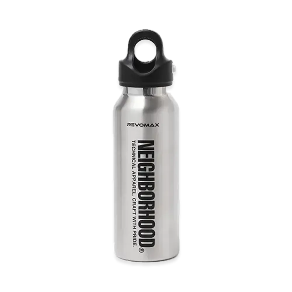 NEIGHBORHOOD x REVOMAX . Vacuum Insulated Bottle 12Oz Slim "Silver"