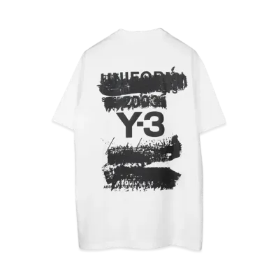Y-3 U Graphic Short Sleeve T-Shirt "Core White"