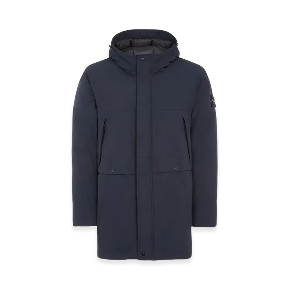 Stone Island 70826 Micro Twill Down Parka - 23FW "Navy Blue"