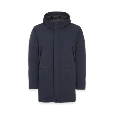 Stone Island 70826 Micro Twill Down Parka - 23FW "Navy Blue"