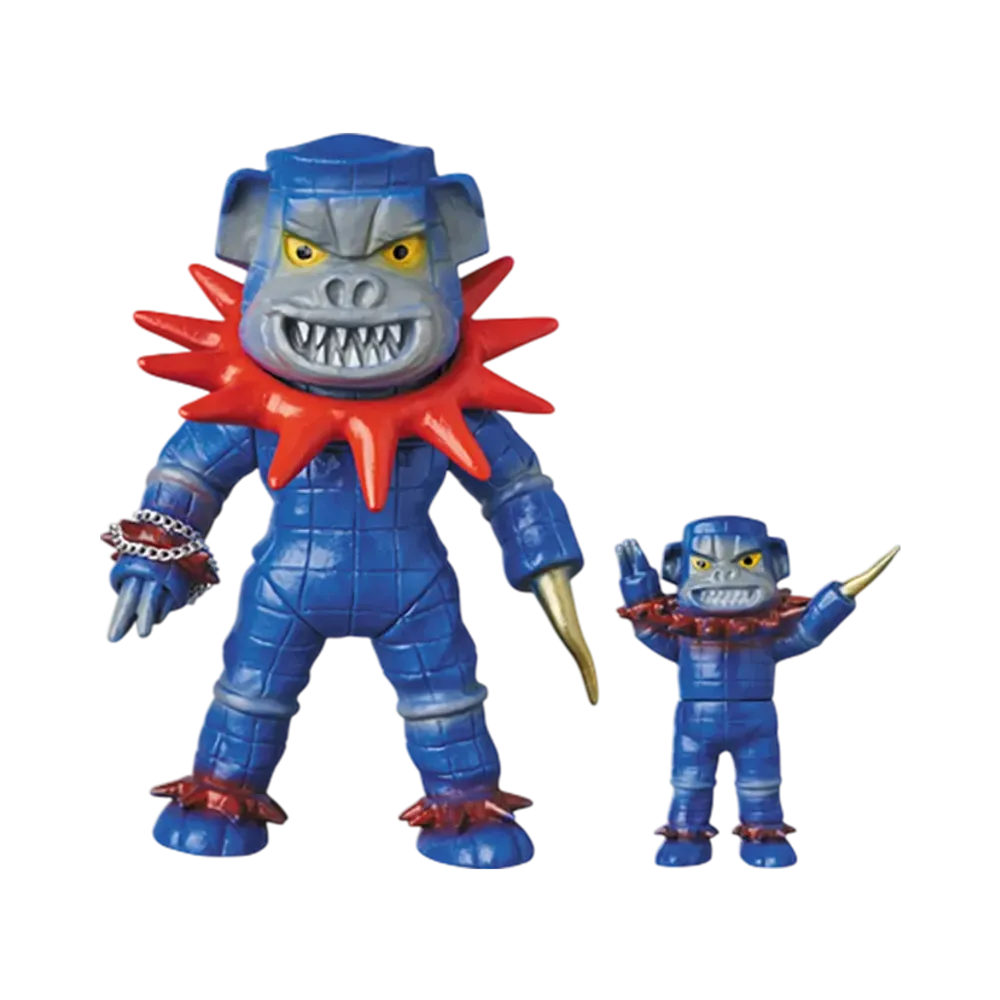 MEDICOM TOY "Toei Retro Sofvi Collection" -Android Kikaider- Bulls Kong (New Color) & Bulls Kong (Mini Soft Vinyl) (Wonder Festival Commemorative Model)