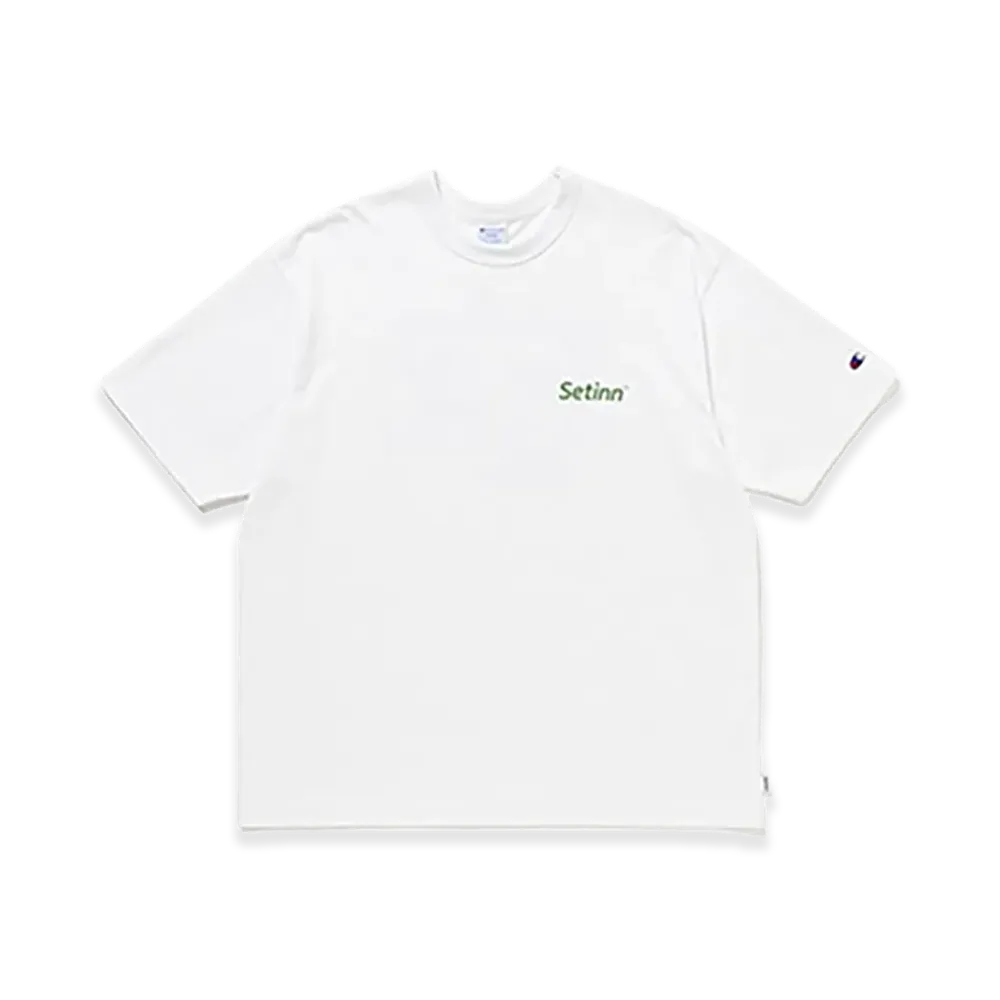 Setinn Double Bagel Tee "White"