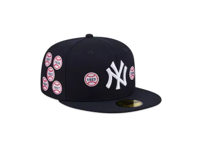 NEW ERA x Spike Lee Joint 59Fifty New York Yankees World Series Championships Pennants "Navy"