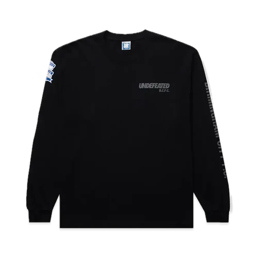 UNDEFEATED x BCFC Team L/S Tee "Black"
