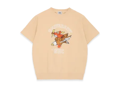 GDC x HIROCK Sweat T-Shirt "Beige"